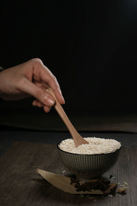 Assorted rice studio photoshoot