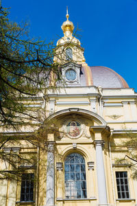 Low angle view of church