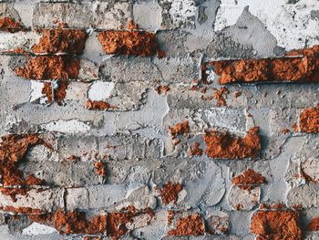 Full frame shot of weathered wall