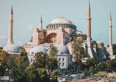 Hagia sophia museum against sky