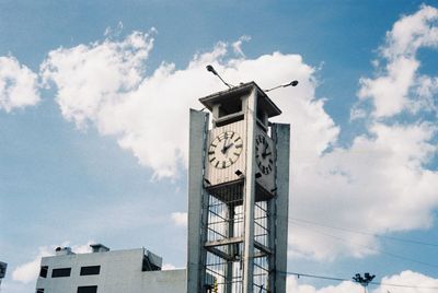 Low angle view of building against sky