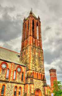 Low angle view of building against sky