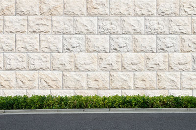 Full frame shot of stone wall