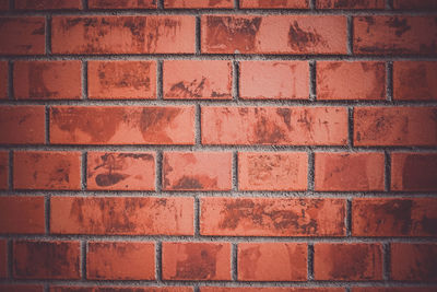 Full frame shot of brick wall