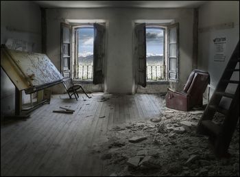 Interior of empty room