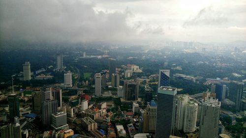 Aerial view of cityscape