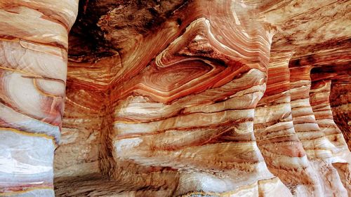 View of rock formation