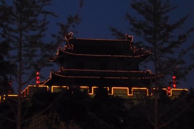 Low angle view of building against the sky