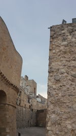 Low angle view of historical building against sky