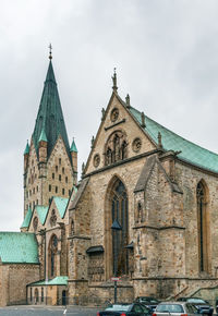 Catholic paderborn cathedral is mainly of the 13th century, germany