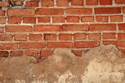 Full frame shot of brick wall