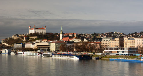 View of bratislava. slovakia