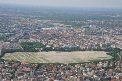 Aerial view of cityscape