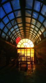 Interior of building