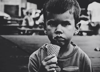 Portrait of young woman