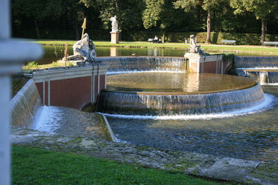 Fountain in park