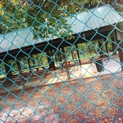 Close-up of chainlink fence