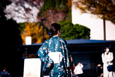 A beautiful kimono girl