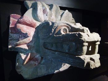 Close-up of statue
