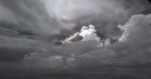 Storm clouds in sky