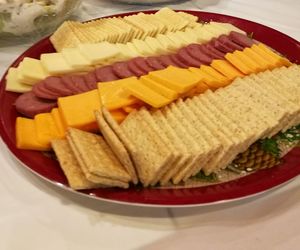 Close-up of bread in plate