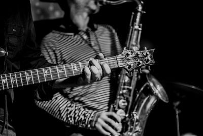 Man playing guitar