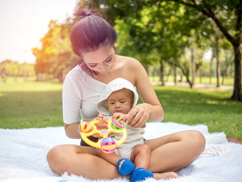 Mother and daughter
