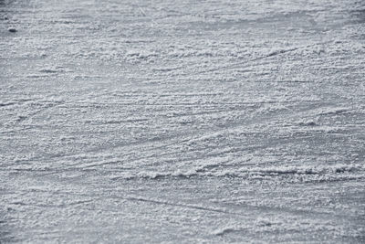 Full frame shot of snow covered field