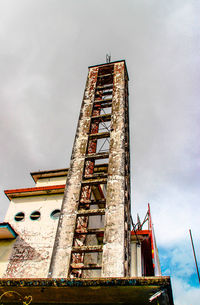 Low angle view of building against sky