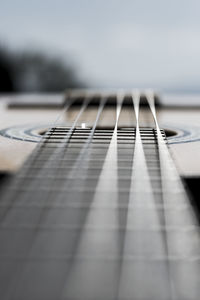 Close-up of guitar