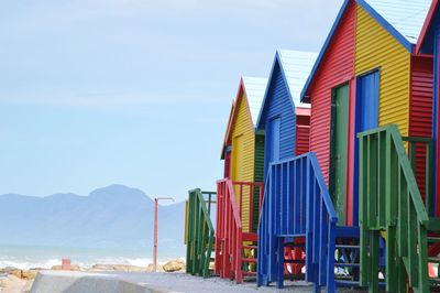 Panoramic view of beach against sky