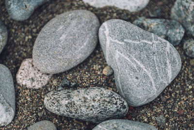 Close-up of pebbles