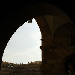 Low angle view of built structure