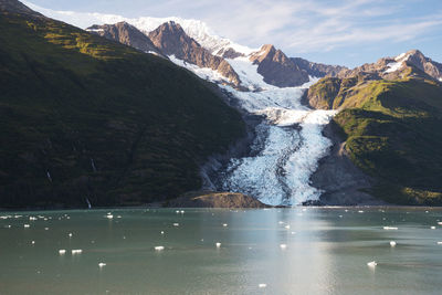 Amazing landscape of alaska