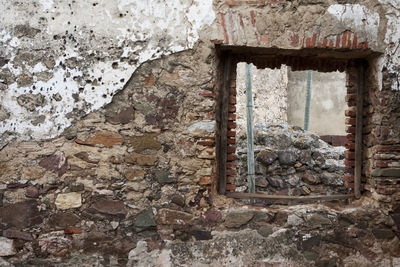 Window of old building