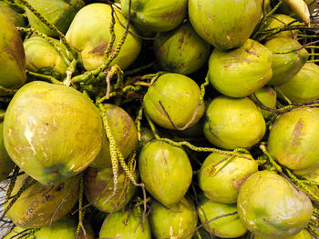 Full frame shot of fruits for sale at market stall