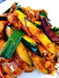 Close-up of fresh salad