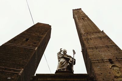 Low angle view of historical building against sky