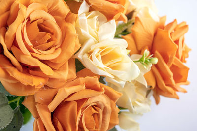 Close-up of rose bouquet