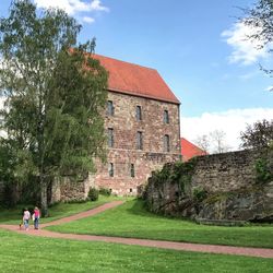 View of castle against sky