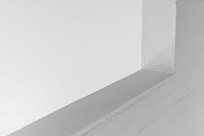 Low angle view of built structure against clear sky