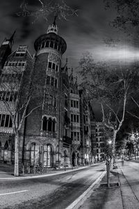 Buildings in city against sky