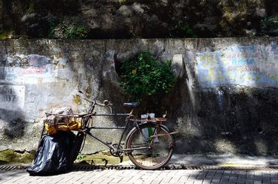 Bicycle in basket