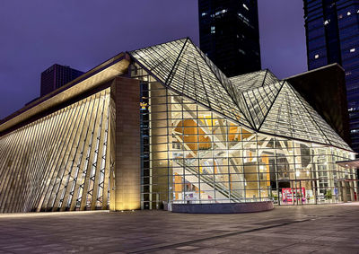 Low angle view of building against sky