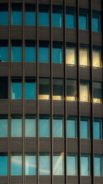 Full frame shot of modern building