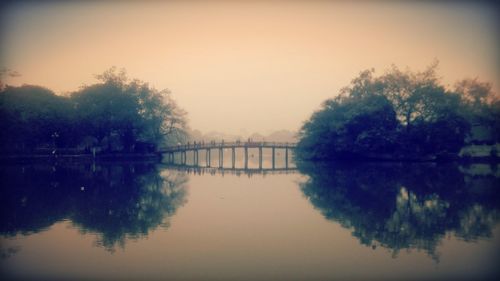 Bridge over river