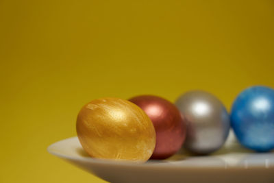 Close-up of fruits on table