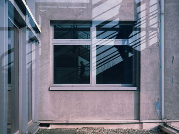 Window of building