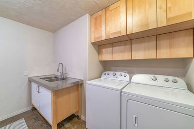 View of bathroom at home