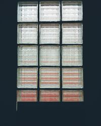 Full frame shot of closed window on building